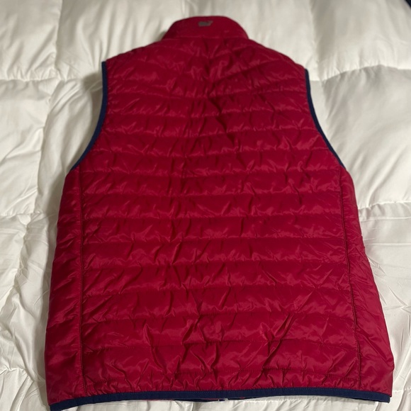 Vineyard Vines Men's Mountain Weekend Vest in Lifeguard Red XS Excellent Cond - Picture 9 of 9